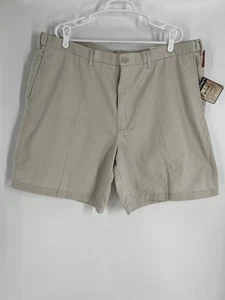 PURITAN uomo grande nuovo con etichetta corto taglia 44 beige easy fit vita vestibilità rilassata comfort LEGGI - Foto 1 di 12