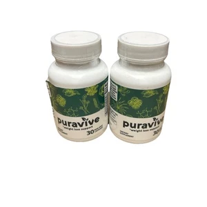 2 Puravive Weight Loss Support 30 Capsules New Exp. 02/2026 Authentic - Picture 1 of 17