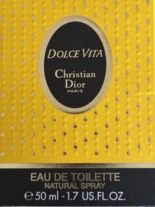Dolce Vita Christian Dior Paris Damen Eau De Toilette 50 ml NEU - Bild 1 von 7