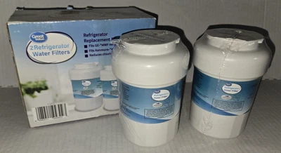 *NEW* Great Value Refrigerator Replacement Filters 2 Pack, for GE Kenmore SEALED - Image 1 of 4