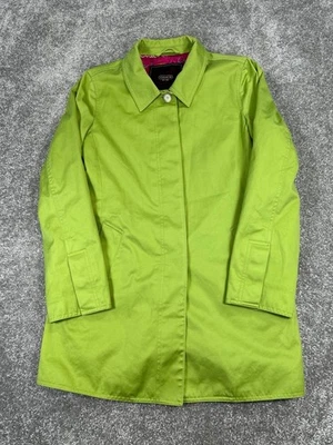 Vintage Y2k Coach Jacket Womens Medium Green Cotton - Image 1 of 4