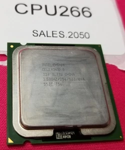 CPU266 - Intel Celeron D SL7TU LGA775 CPU Processor 2.53 GHz - Used - Picture 1 of 2