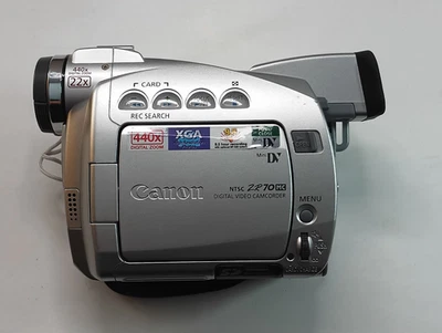 CANON NTSC ZR70 MC MiniDV Digital Video Camcorder (READ) - Image 1 of 4