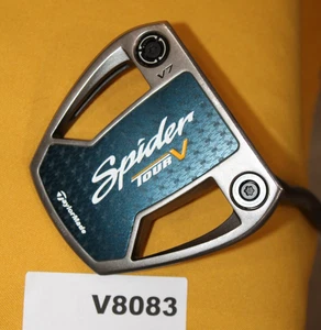 Taylormade Spider Tour V V7 35" Mallet Putter KBS Black Steel Single Bend V8083 - Picture 1 of 9
