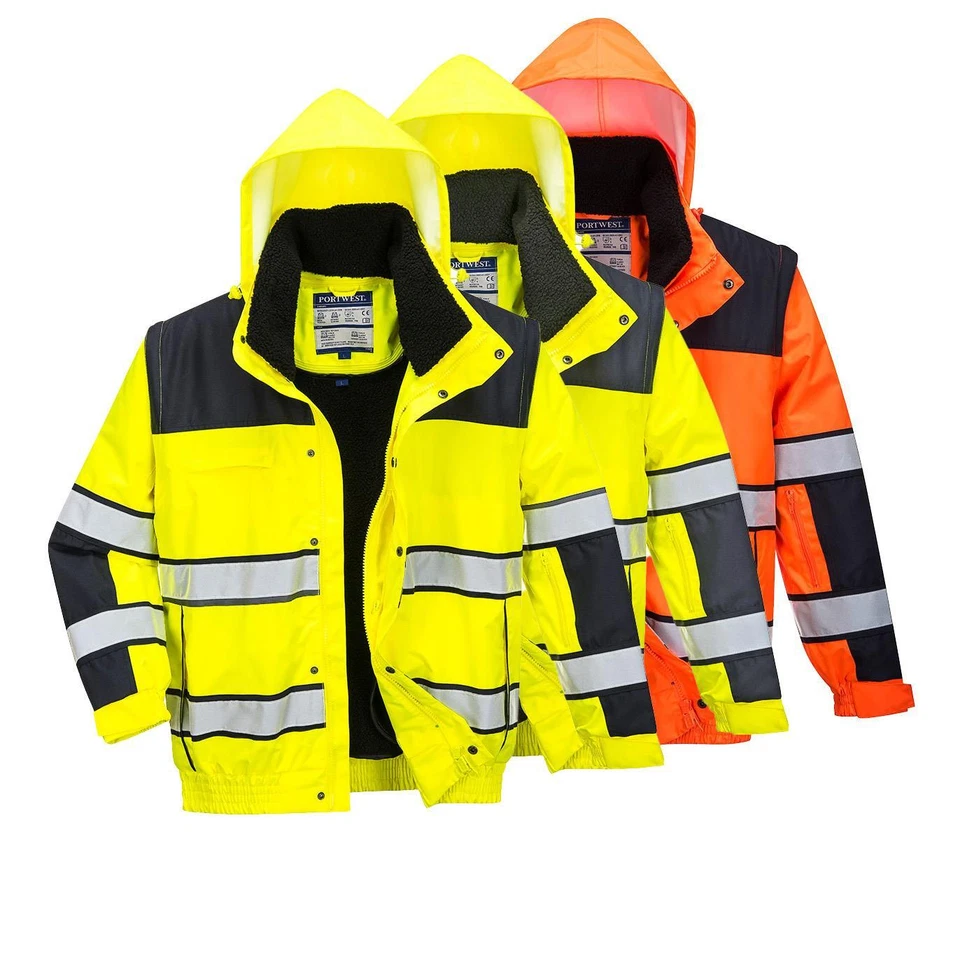 Portwest Hi-Vis Classic Bomber Jacket