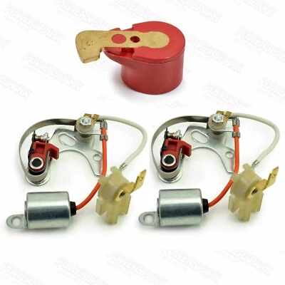 2 x 22D6 25D6 Points Condenser and Powermax Rotor 6 cylinder Lucas Distributor - Image 1 of 4