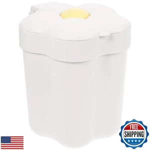 TEHAUX Mini Desk Trash Can with Lid, Desktop Mini Plastic Waste Garbage Can C - Picture 1 of 5