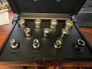 SK Tools 11pc Metric 1/4" Dr. 12pt 5-14mm Shallow Chrome Socket Set - SHIPS FREE - Bild 1 von 6