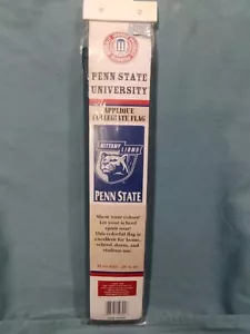 Penn State University Embroidered - Appliqued Nylon Flag 28"x44" - Picture 1 of 6