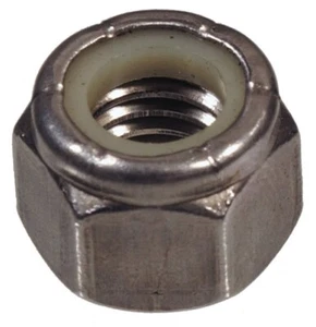 Hillman 882781 Nylon Insert Lock Nuts Stainless M10-1.50 ( Qty.4 ) - Picture 1 of 1