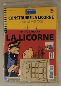 Tintin Construire la Licorne n° 52 maquette Herge Hachette neuf - Imagen 1 de 1