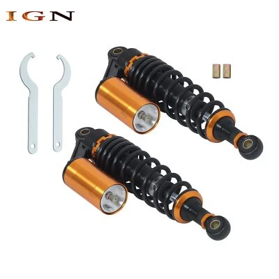 Suspensión amortiguadores traseros moto 320mm 12.5"" para Honda Yamaha Suzuki Foto 1 de 4