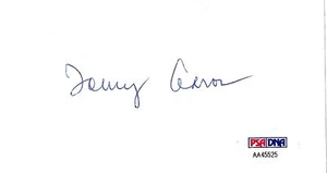 Tommy Aaron Signed 3x5 Index Card PSA/DNA COA Golf Autograph 1973 Masters Champ - Picture 1 of 1