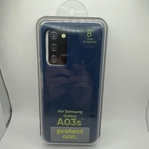 ONN Protect Case for Samsung Galaxy A03s (Dark Blue) - NEW - Picture 1 of 2