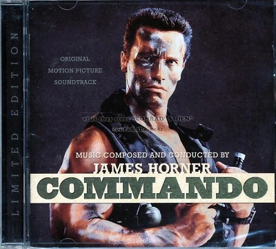 James Horner "COMMANDO" score La-La Land 3000 Ltd CD SEALED sold out - Image 1 of 2