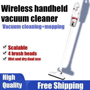 Aspiradora de mano inalámbrica con 120 W de potencia y 12000 pa de succión - Imagen 1 de 12
