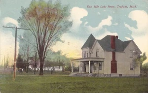 Trufant, MICHIGAN - Lake Street - East Side - 1911 - Picture 1 of 2