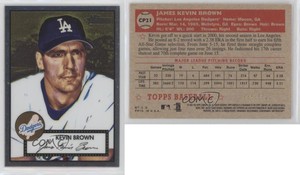 2001 Topps Heritage Chrome /552 Kevin Brown #CP21