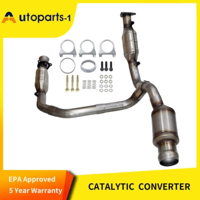 Catalytic converter For Cadillac Escalade ESV 6.2L 2015 2016 2017 2018 2019 2020 - Image 1 of 4