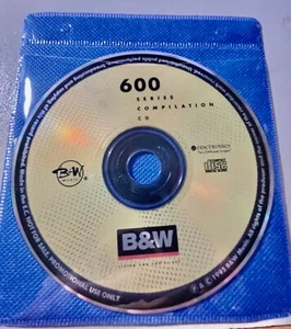 B &W demo cd-SERIES 600 COMPILATION CD-RARE--CD ONLY - Foto 1 di 2