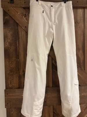 Pantalones de esquí Spyder para mujer blancos - talla 8 Foto 1 de 4