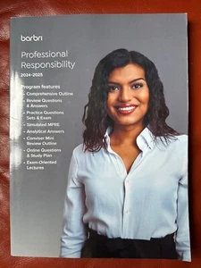 NEWEST EDITION! Barbri Professional Responsibility (2024-2025) *BRAND NEW* - Bild 1 von 1
