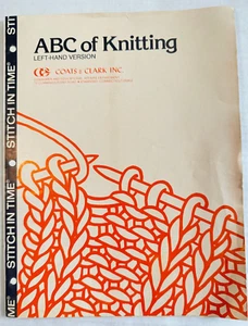 ABC of Knitting: instrucciones izquierda derecha abrigos vintage y Clark 1964 - Imagen 1 de 5