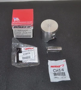 WISECO 519M05500 FORGED 128cc PISTON 1985 1986 SUZUKI RM125 55mm +1mm OVER 519P4 - Picture 1 of 1