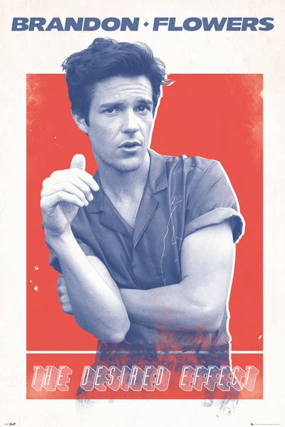 Poster Brandon Flowers The Desired Effect The Killers - Image 1 of 1