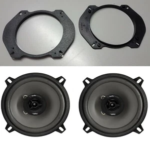 PEUGEOT 306 SW ALTOPARLANTI  posteriori  80W - 130mm -2VIE + SUPPORTI - Foto 1 di 7