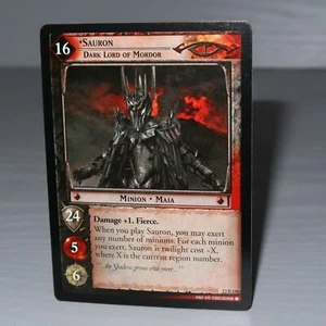 El Señor de los Anillos TCG 13R140 Sauron (Dark Lord of Mordor) 13R141 Cetro - Imagen 1 de 13