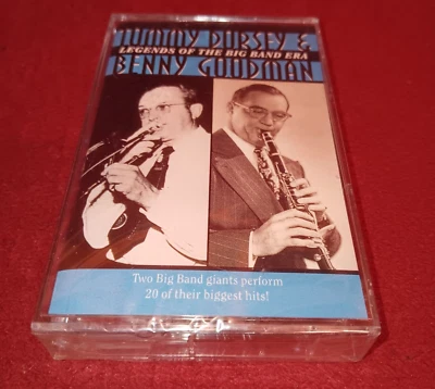 Tommy Dorsey Benny Goodman Legends Of The Big Band Era Cassette 1998 Brand New - Image 1 of 4