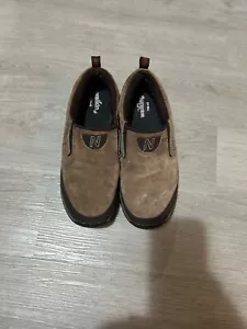 New Balance 756v2 Men’s Country Walking Slip-on Shoes Size 10 1/2 Brown Suede - Picture 1 of 4