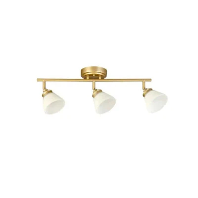 allen + roth Taralyn 3-Light 23.25-in New Soft Gold Dimmable LED Fixed Track Bar - Image 1 of 4