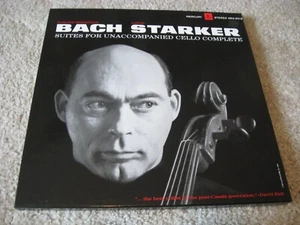 + Janos Starker/ Bach: Suites For Unaccompanied Cello/ Speakers Corner/ 180 gram - Picture 1 of 6
