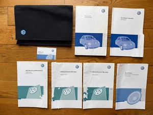 2010 Volkswagen New Beetle OWNERS MANUAL SET OEM FREE US SHIPPING - Picture 1 of 5
