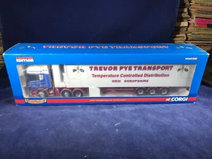 K-1 CORGI 1:50 SCALE DIE CAST TRUCK - CC12922 - SCANIA TOPLINE FRIDGE TRAILER - Picture 1 of 7