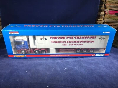 K-1 CORGI 1:50 SCALE DIE CAST TRUCK - CC12922 - SCANIA TOPLINE FRIDGE TRAILER - Image 1 of 4