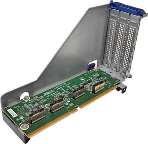 HP 875087-001 851408-001 4 ports 8 NVMe Riser Card + cage pour DL380/DL385 G10 - Photo 1/6