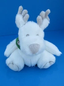 Bath & Body Works CUTE SOFT WHITE REINDEER 8" Plush STUFFED ANIMAL Toy Christmas - Picture 1 of 8