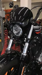CUPOLINO FAIRING SPECIFICO PER HARLEY DAVIDSON SPORTSTER FORTY EIGHT 48 XL 1200X - Imagen 1 de 12