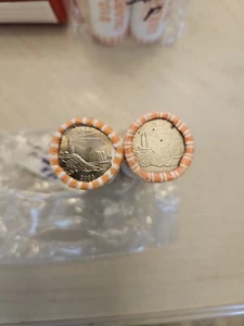 2003 D Maine State Quarter US Mint Uncirculated Bank Roll's x 2 - Picture 1 of 4