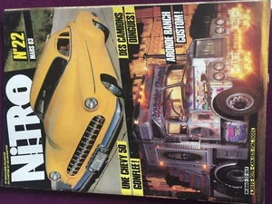 RARE NITRO N°22 MARS 83 COMME NEUF ARONDE SIMCA CHEVY 50 - Foto 1 di 1