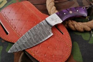 Custom made bushcraft knife, everyday carry knife, skinner knife, Bowie knife.