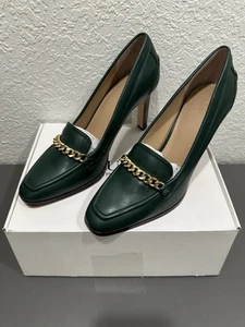 Lauren Ralph Lauren hochhackige Damen-Pumps Colleen Schuhe Größe 10 Saison grün - Bild 1 von 17