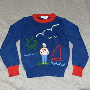 Vintage kids 7 Oshkosh Knitted Sweater  - Picture 1 of 4