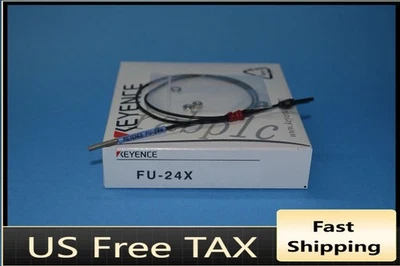 FU-24X FU24X 1PC New KEYENCE Fiber Optic Sensor Switch - Image 1 of 3