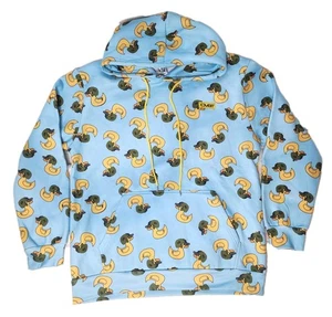 Combat Iron Apparel Ducks CMBT Heavyweight Fleece Lined Hoodie | TACTIDUCK Blue - Picture 1 of 9