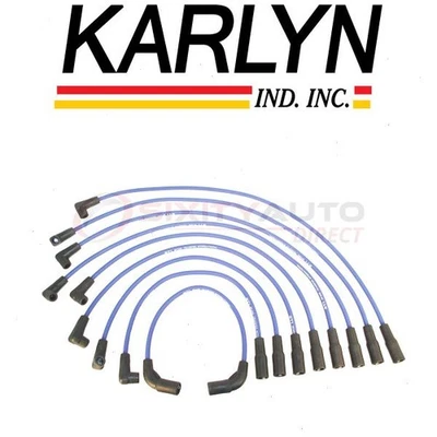 Karlyn Spark Plug Wire Set for 1996-2000 Chevrolet K3500 - Ignition Plugs rr Foto 1 de 4