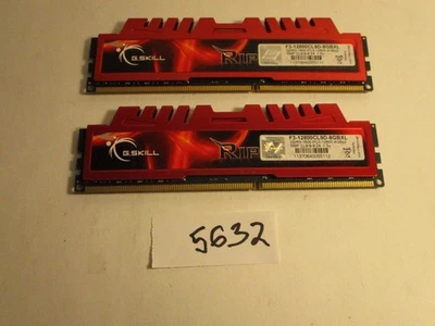 G.Skill RipJaws X  2X4GB=8Gb  PC3-12800 1600Mhz DDR3 DESKTOP MEMORY RAM (5632) - Image 1 of 2